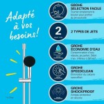 Coloana de dus Grohe Vitalio Start 110 Chrome Metal