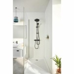 Coloana de dus Grohe Vitalio Start System 250 Negru ABS