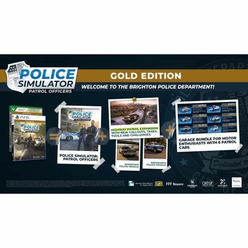 Joc video PlayStation 5 Microids Police Simulator: Patrol Officers - Gold Edition