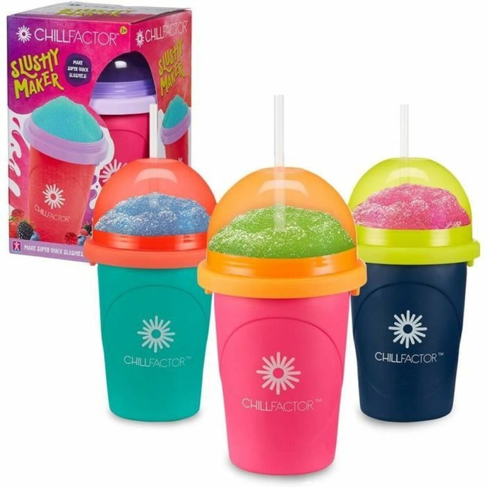 Cupă de înghețată și Slush cu rețete Bandai Chillfactor Granita Mug Rose Plastic