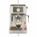 Cafetieră Express DeLonghi Stilosa Bej 1100 W 1 L