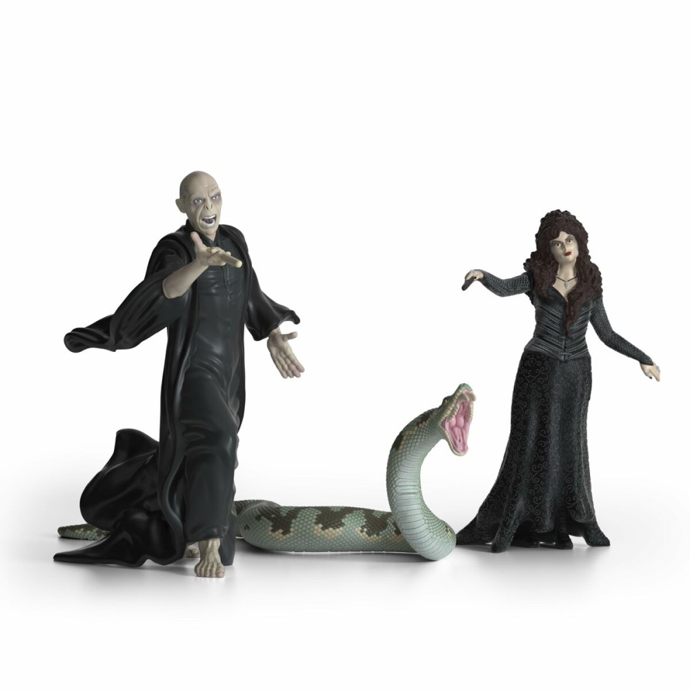 Figurine de Acțiune Schleich Voldemort, Nagini and Bellatrix (3 Unități)