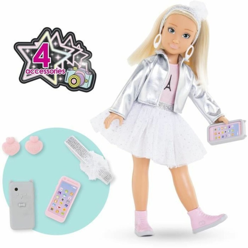 Păpușă bebeluș cu accesorii Corolle Valentine Fashion Week Paris