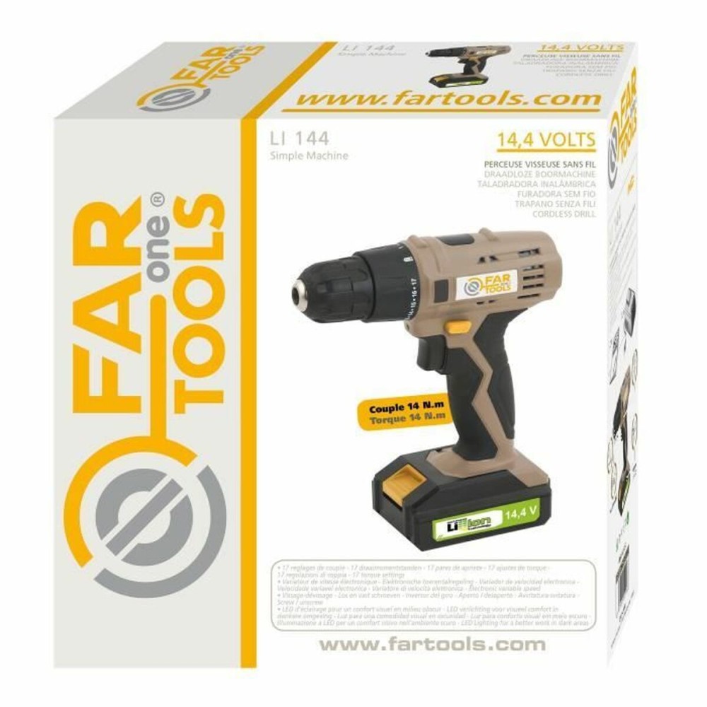 Șurubelniță electrică Fartools ONE Cordless Drill LI 144