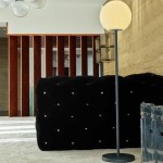 Lampă cu Picior Lumisky H150 Gri