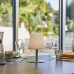 Lampă cu LED Lumisky Standy Mini Verde Alb/Verde Polietilenă