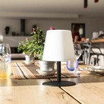 Lampă cu LED Lumisky Standy Mini Dark Negru