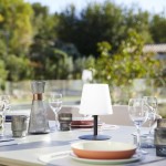 Lampă cu LED Lumisky Standy Mini Dark Negru