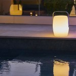 Lampă cu LED Lumisky Lucy Rock Alb Aluminiu