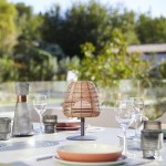 Lampă cu LED Lumisky BOHEME Alb Oțel