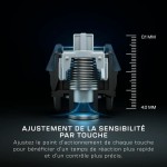 Tastatură Turtle Beach Vulcan II Tkl Pro Negru Franceză AZERTY