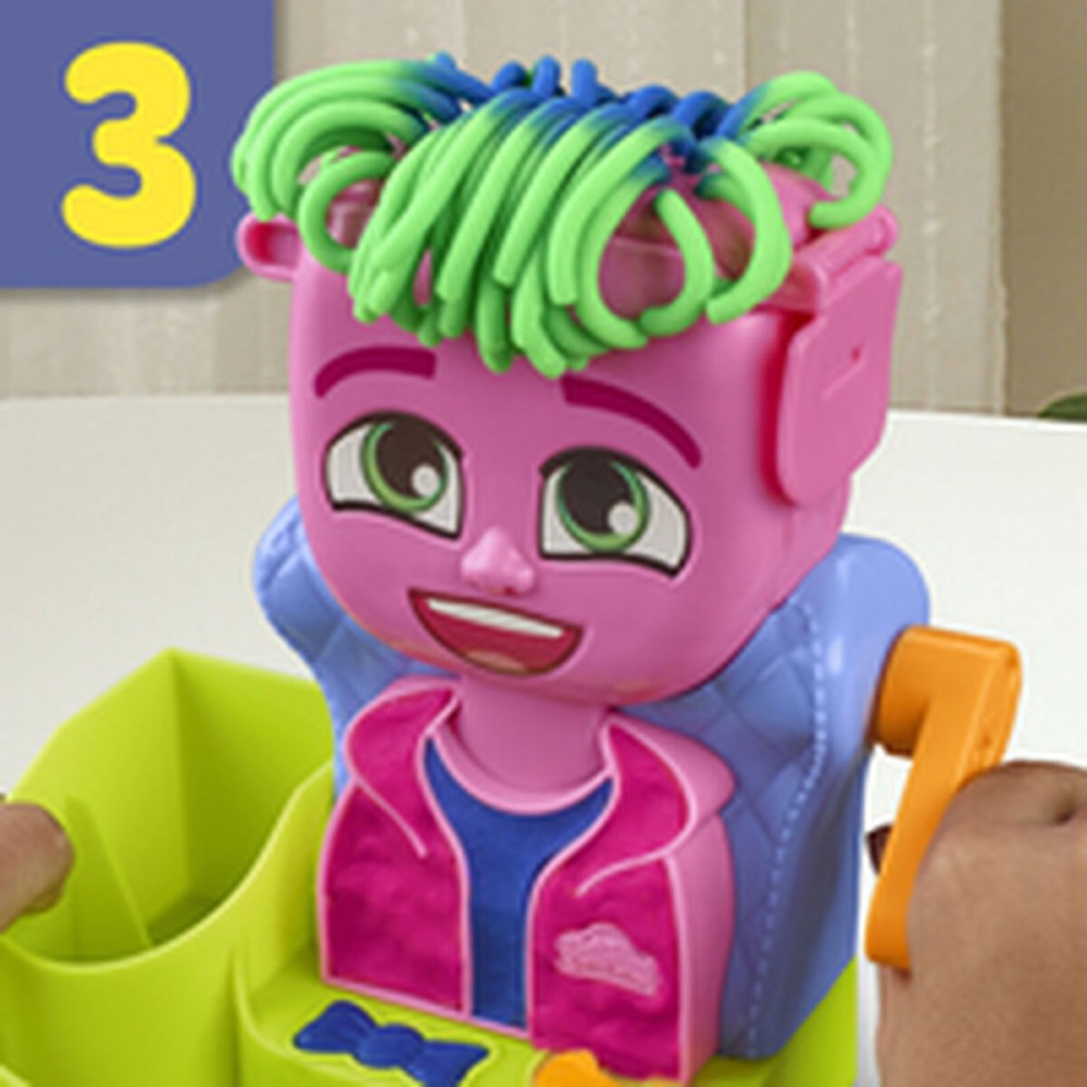Joc de Plastilină Play-Doh Playdoh Multicolor Accesorii 6 Vase Coafură (1 Unități)