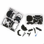 Puzzle 3D Spin Master Darth Vader Star Wars 23 x 15 x 4 cm 83 Piese