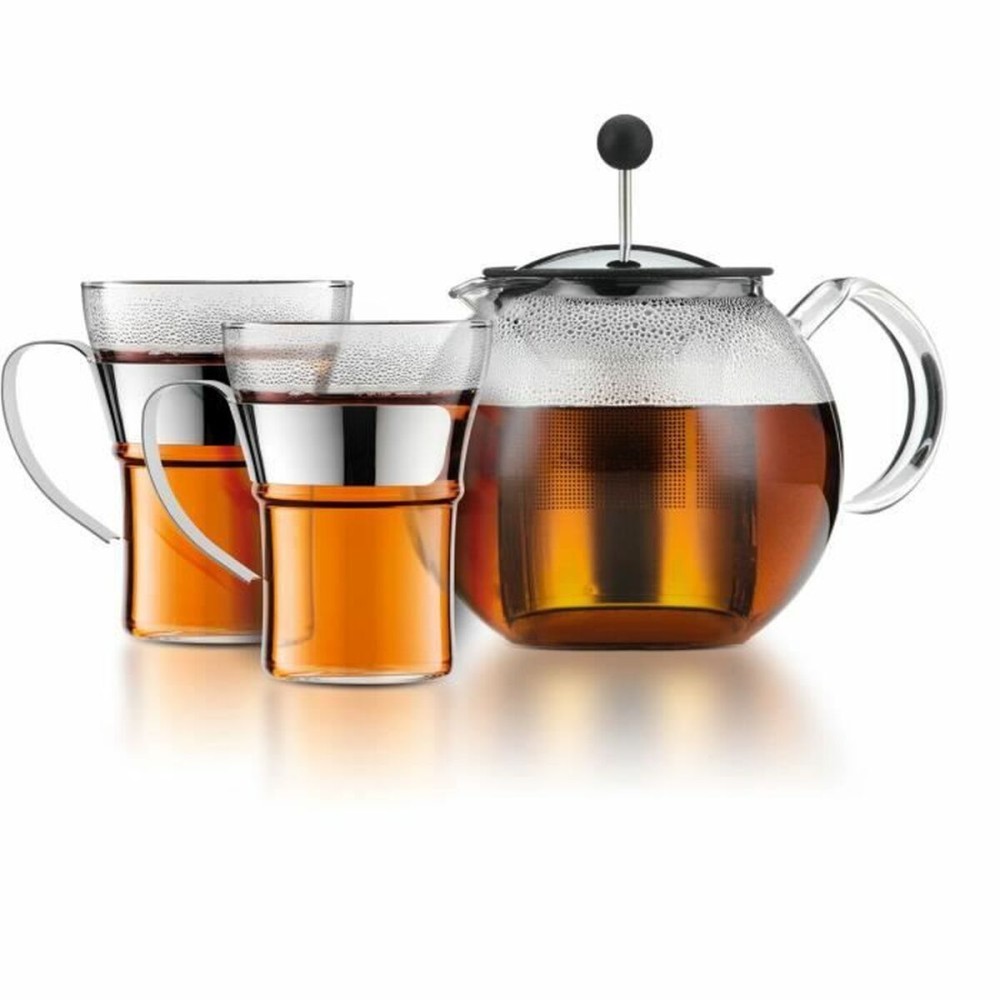 Cafetieră cu Piston Bodum Transparent Oțel 1 L 0,35 L (6 Unități)
