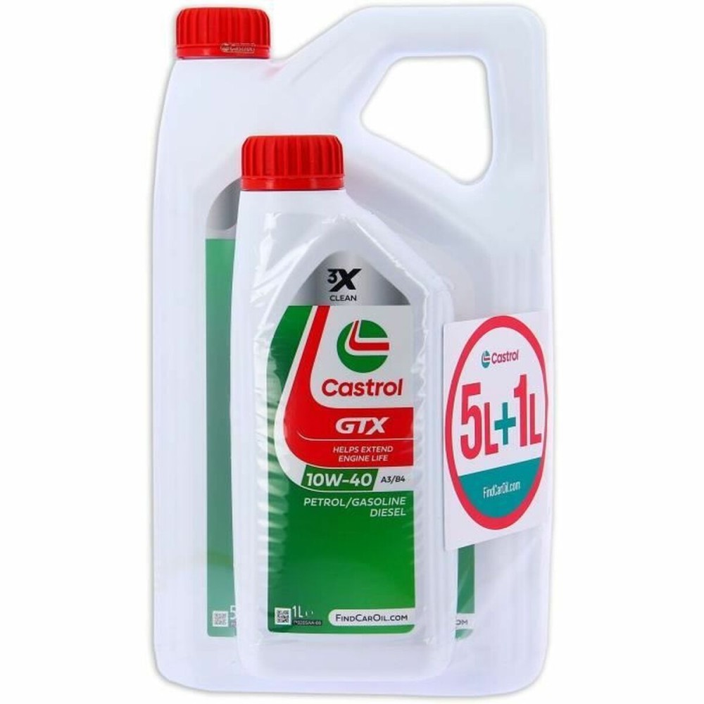 Ulei motor auto Castrol GTX 10W 40 6 L