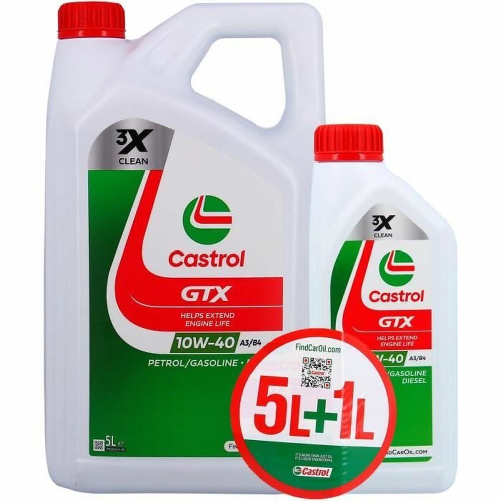 Ulei motor auto Castrol GTX 10W 40 6 L