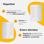 Lampă de perete Brilliant Alb Metal Plastic 15 W 60 W E27