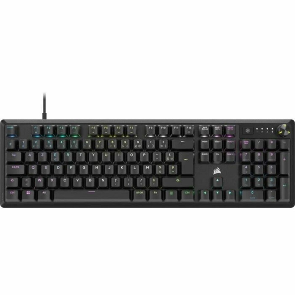 Tastatură Corsair K70 CORE Negru Franceză AZERTY