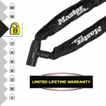 Lacăt cu cheie Master Lock Negru 90 cm