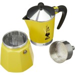 Cafetieră Italiană Bialetti Rainbow Galben Jaune Metal 6 Cești