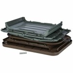 Colibă Kerbl Gri 100 % Reciclat