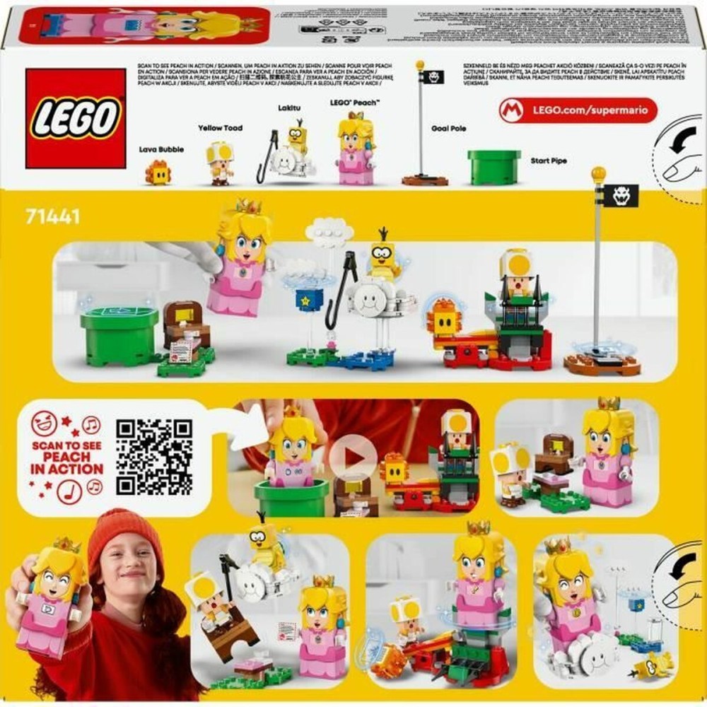 Set de Construcție Lego 71441 LEGO Peach's Adventures Interactive Princess Toy Multicolor