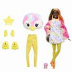 Păpușă bebeluș cu accesorii Barbie Colorful Dream Penguin Doll