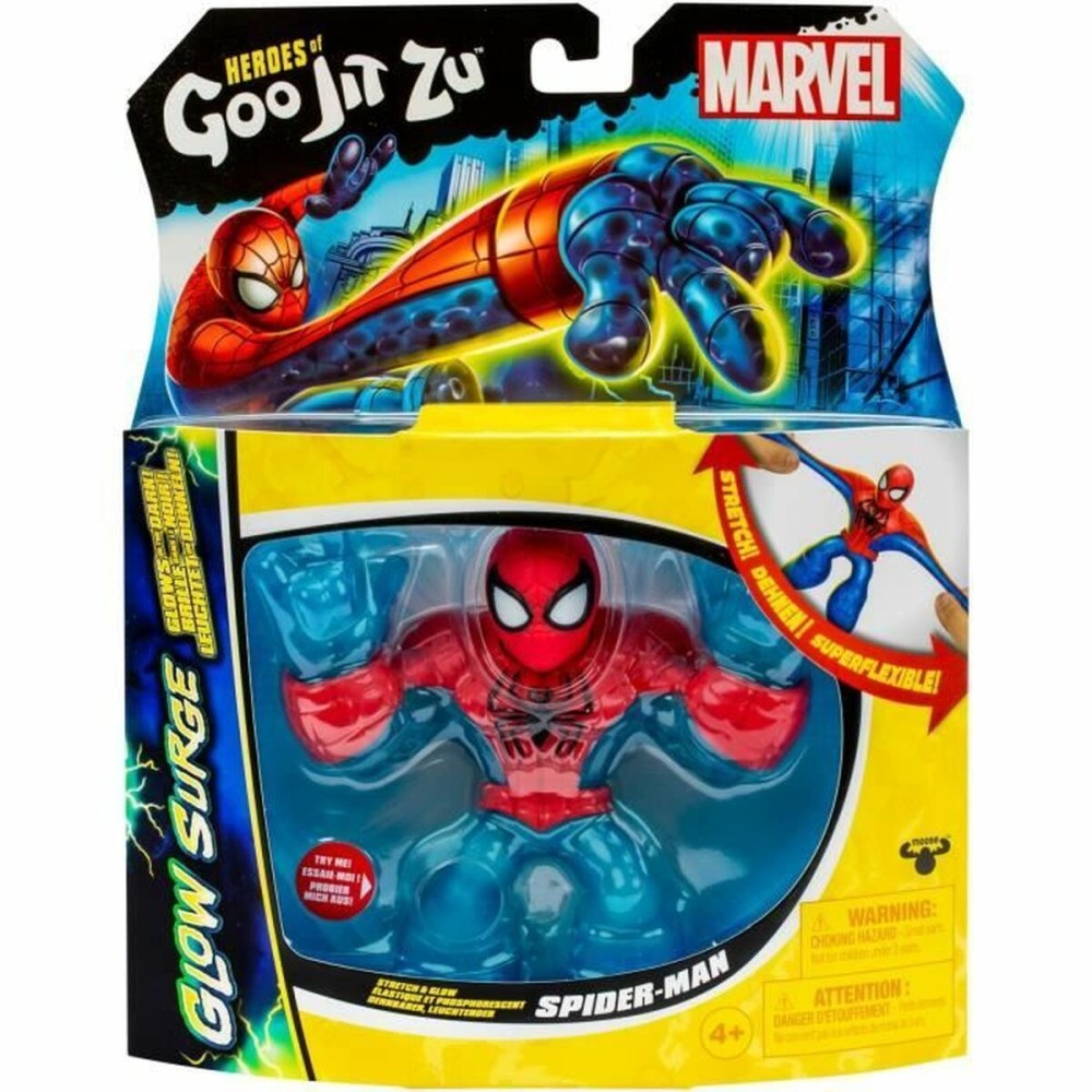 Figurine de Acțiune Spiderman Glow Surge