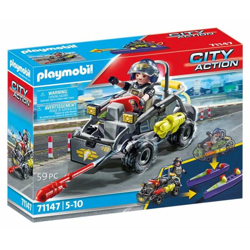 Playset Playmobil City Action 19 x 8 x 25 cm 59 Piese