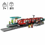Set de Construcție Lego 60423 Downtown Tram and Station Multicolor