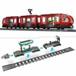 Set de Construcție Lego 60423 Downtown Tram and Station Multicolor