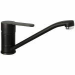 Kitchen Tap Rousseau BORN NF Negru Finisaj mat