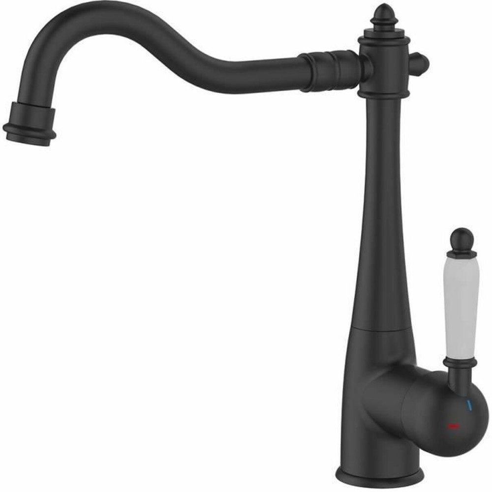 Kitchen Tap Rousseau RETRO Negru Finisaj mat