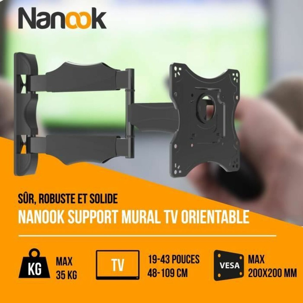 Suport TV Nanook Full Motion Tilt 43" 19"