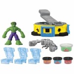 Joc de Plastilină Play-Doh Hulk Smash It All Multicolor