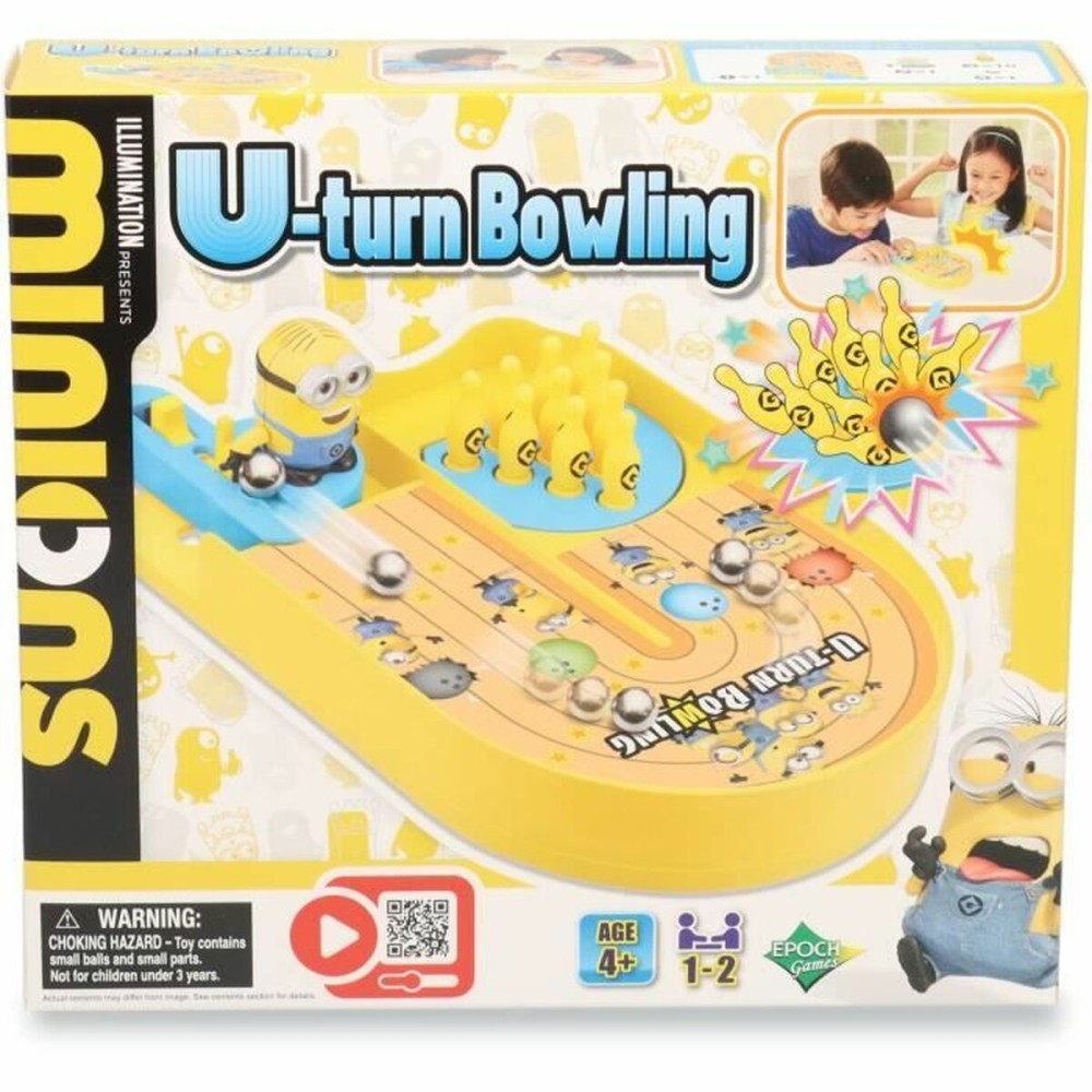 Joc de Masă EPOCH D'ENFANCE Minions U-turn Bowling 20 x 6 x 21 cm
