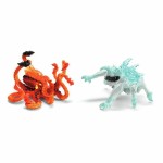 Accesorii pentru căsuțe de păpuși Schleich Lava Octopus vs Ice Bug Duo