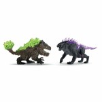 Figurine de Acțiune Schleich Dark Lynx vs Stone Crusher Duo Figurines