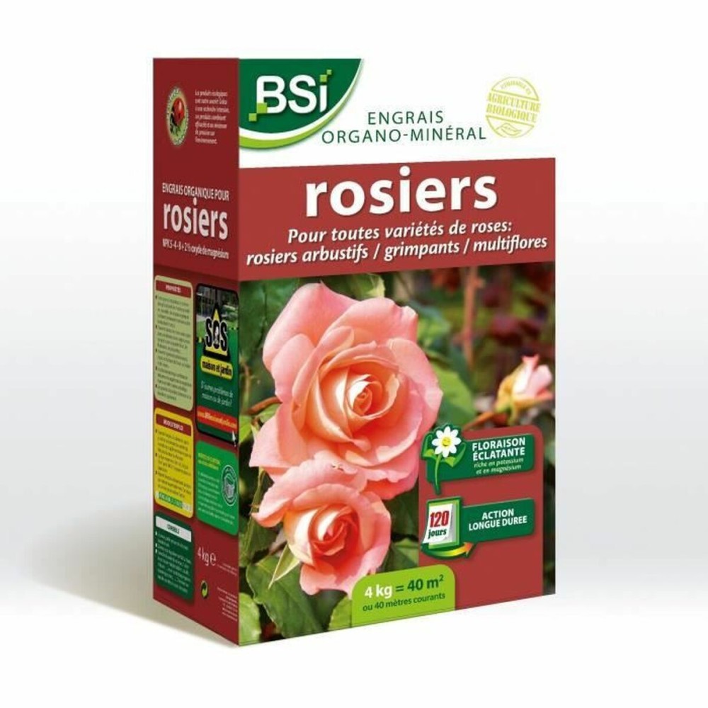 Îngrășământ organic BSI Long-Lasting Action 4 Kg