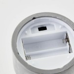 Lumânare LED Brilliant Gri Metal 3 Unități