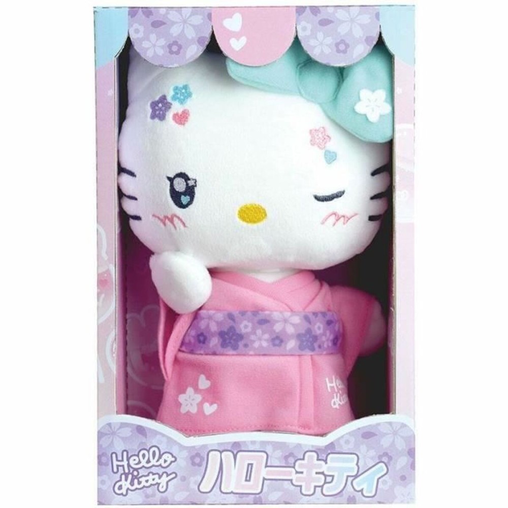 Jucărie de Pluș Jemini Hello Kitty Kimono Kawai Rose