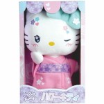 Jucărie de Pluș Jemini Hello Kitty Kimono Kawai Rose
