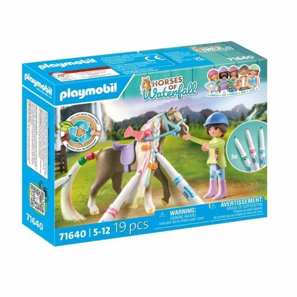 Playset Playmobil 71640 Horses of Waterfall 19 Piese