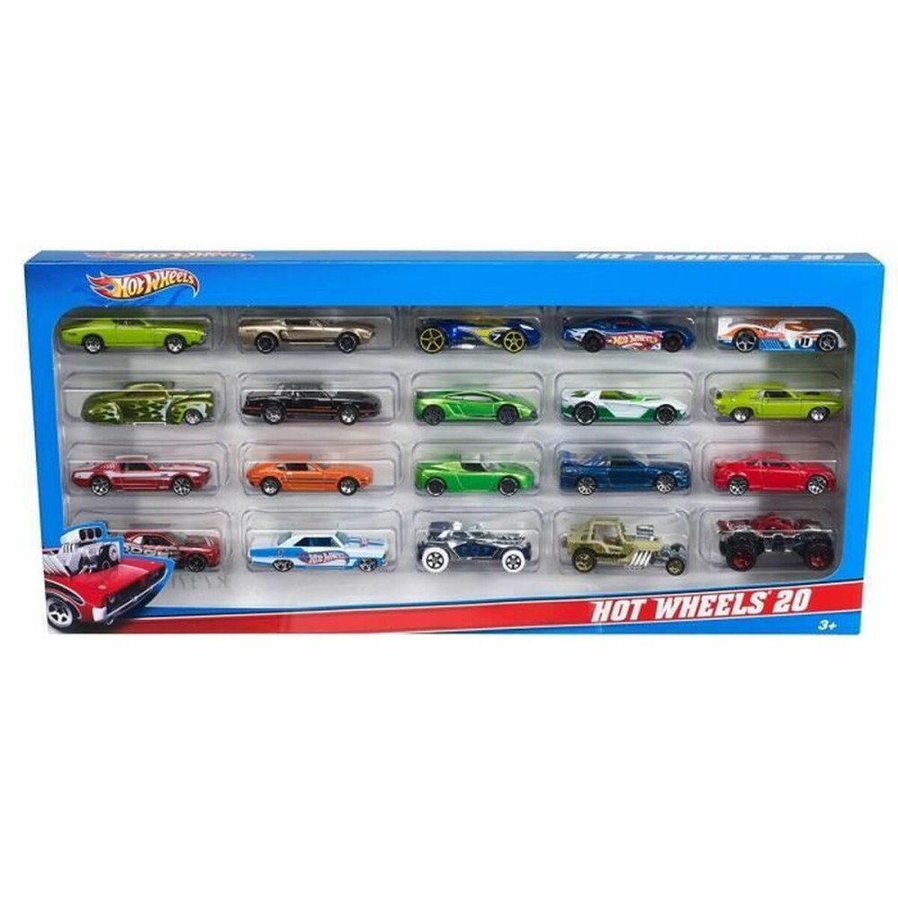 Set de Jucării cu Vehicule Hot Wheels H7045 20 Unități