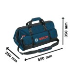 Trusă cu unelte BOSCH 1600A003BK Bleumarin Nailon