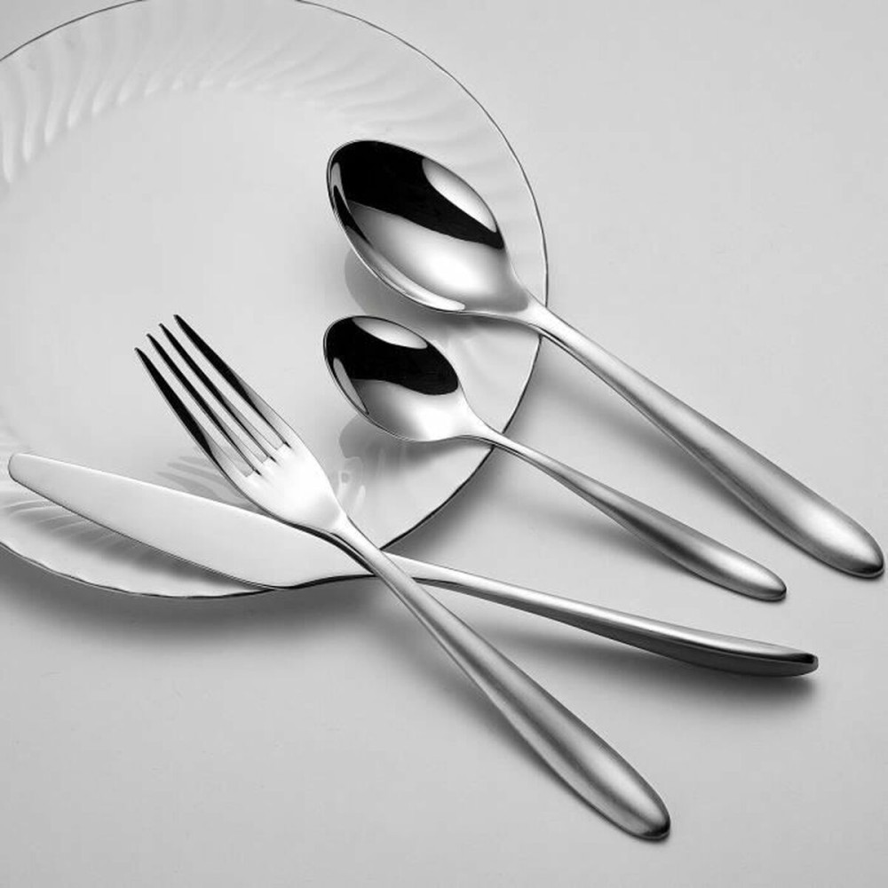 Set de Tacâmuri Arthur Martin AM0211 Gri Oțel inoxidabil 24 Piese