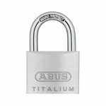 Lacăt cu cheie ABUS Titalium 64ti/50 Aluminiu Dreptunghiular