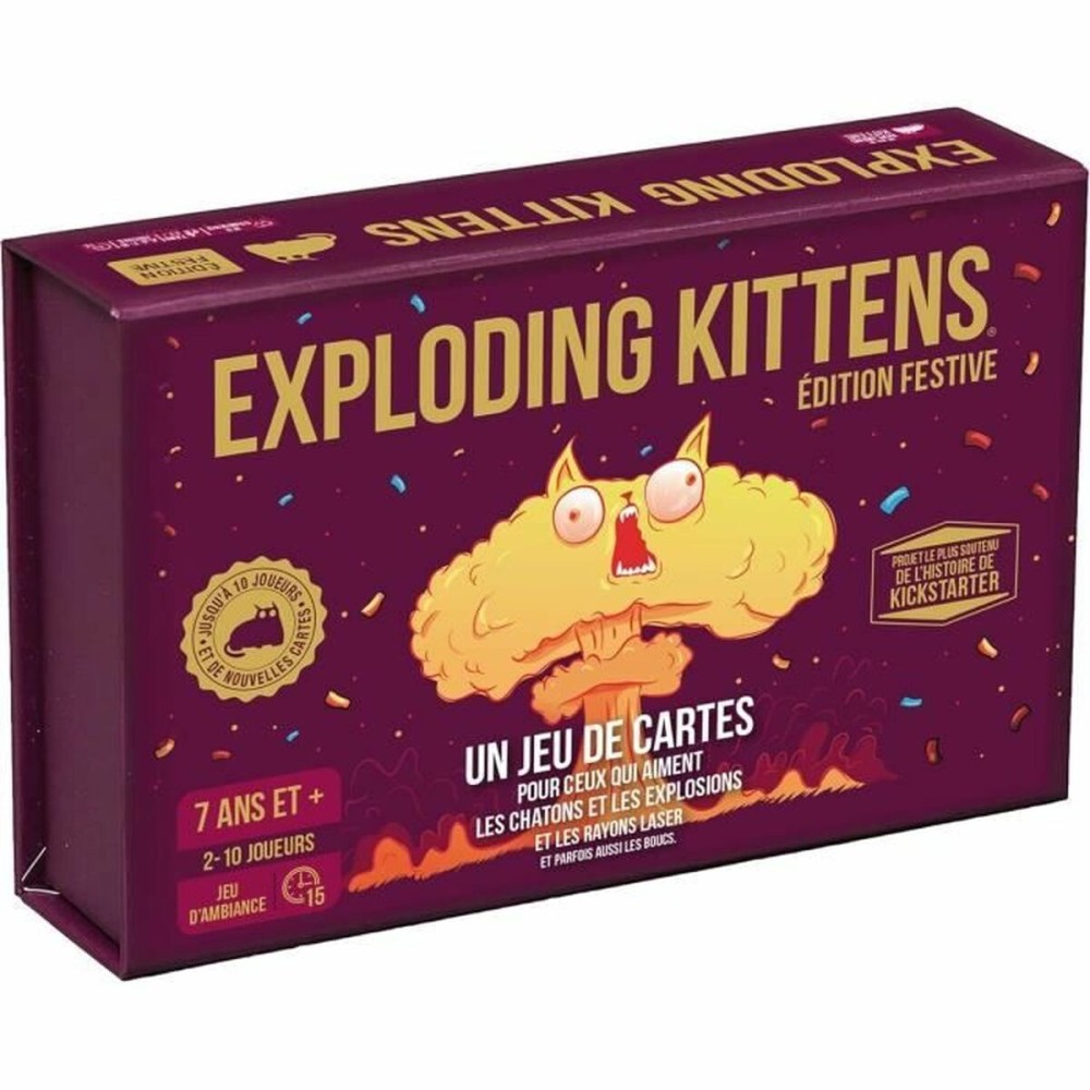 Joc de Masă Asmodee Exploding Kittens: Festive Edition
