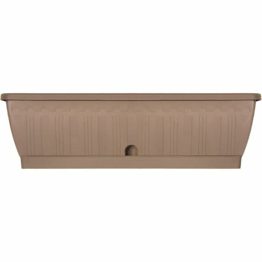 Jardinieră cu auto-udare Garden ID Gri Maroniu 60 cm