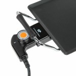 Plită Continental Edison CEGPL872B noir 1800 W